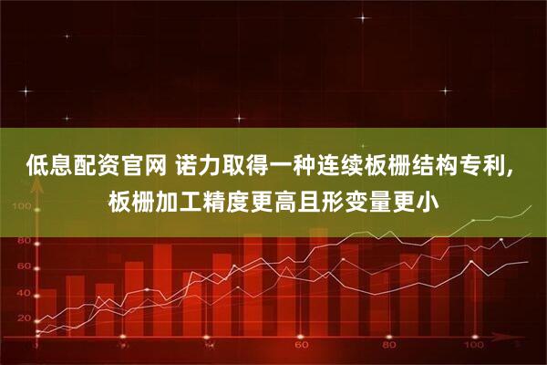 低息配资官网 诺力取得一种连续板栅结构专利, 板栅加工精度更高且形变量更小